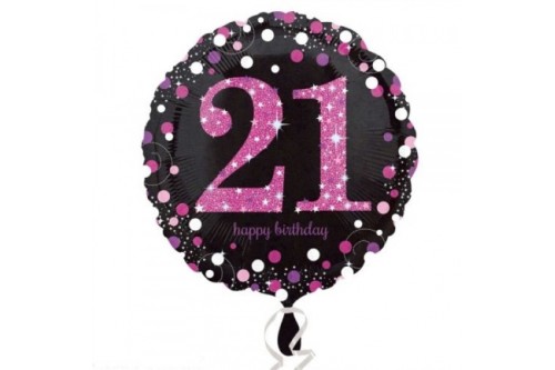 18 Inch 21st Birthday Balloon